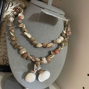 Vintage Beautiful Summer Shell Handmade Necklace